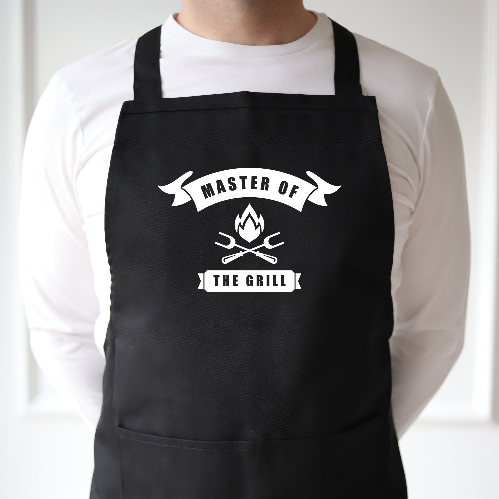 Küchenschürze SCHWARZ | Master Of Banner