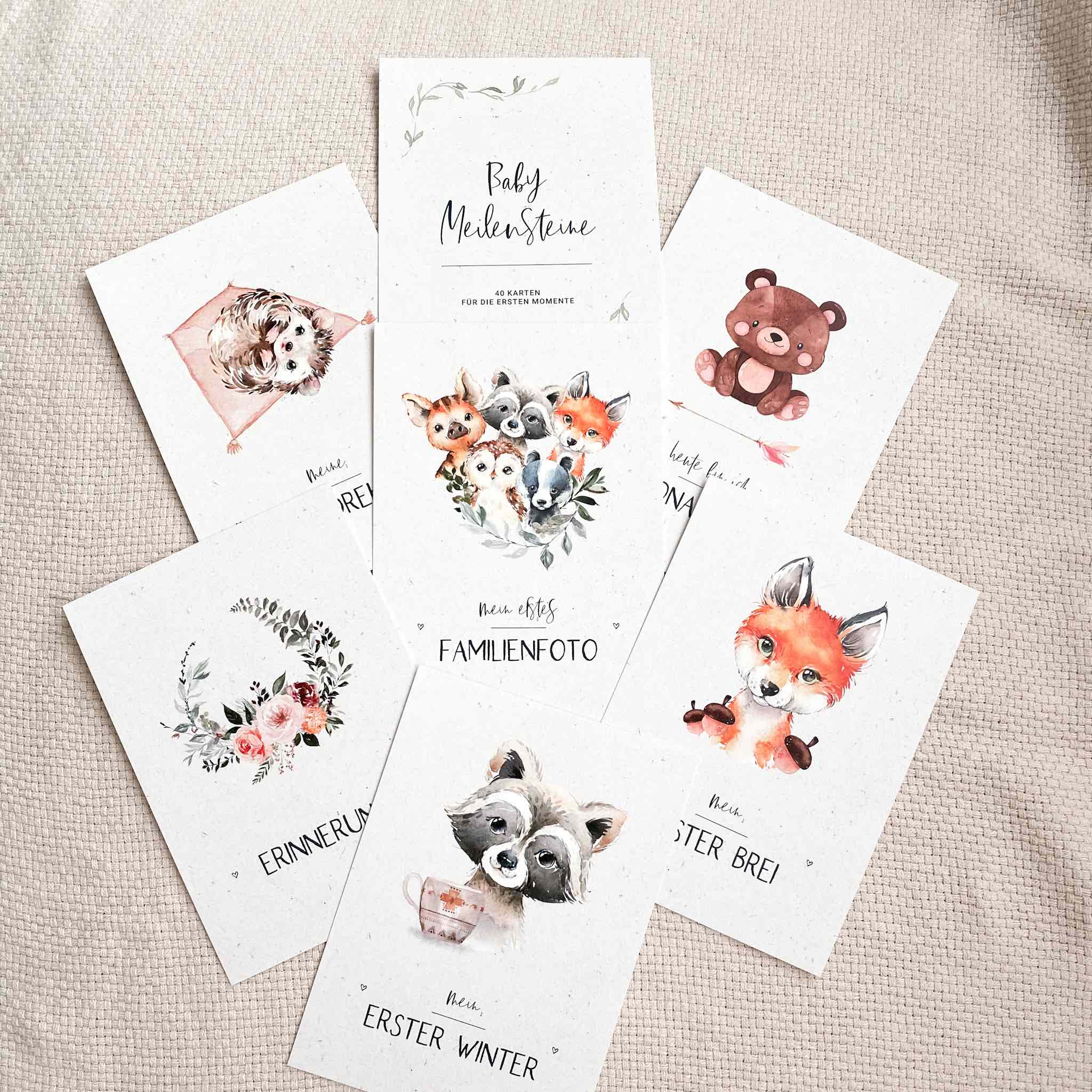 Meilensteinkarten - Fine Paper