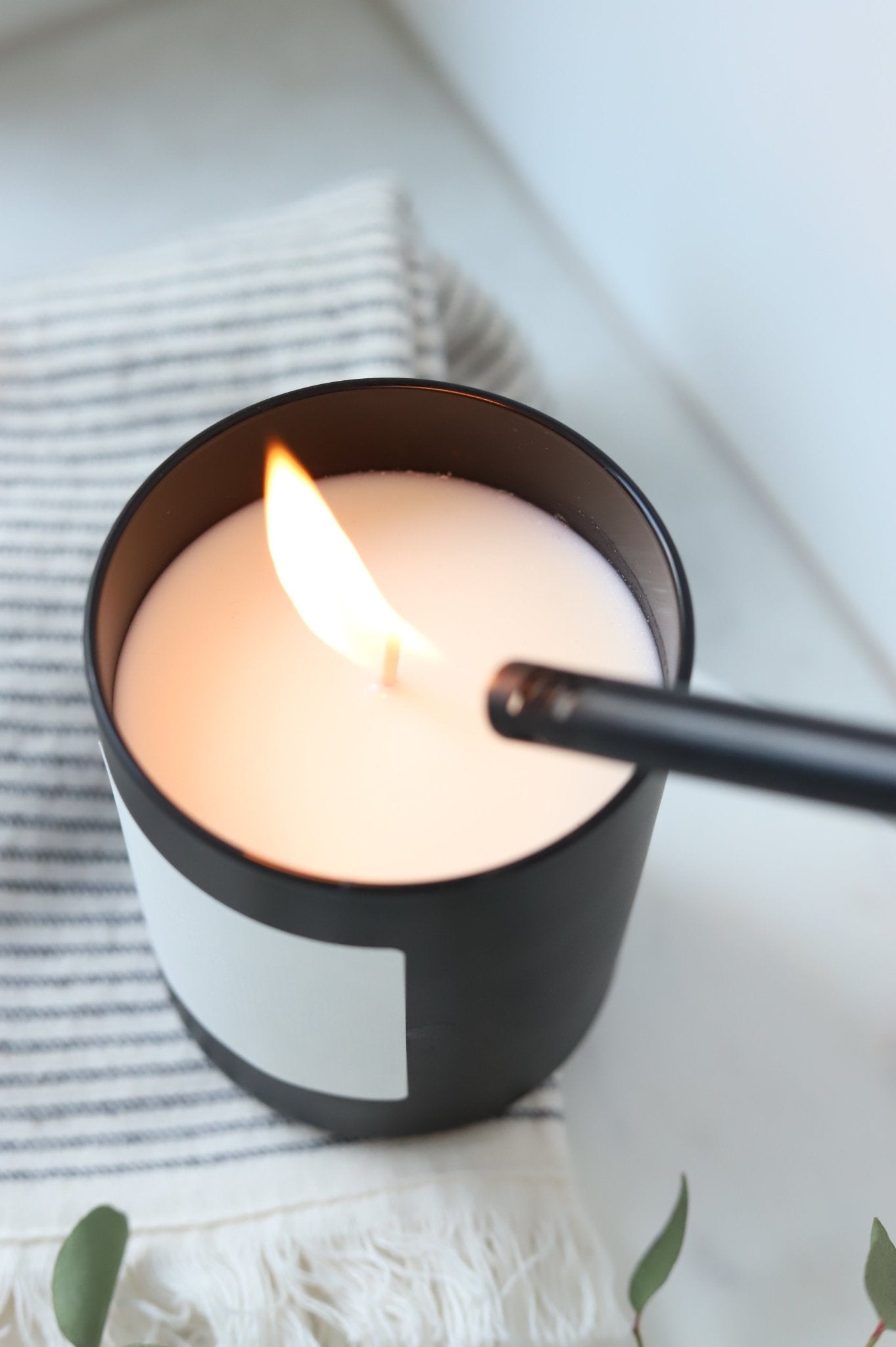 Personalisierte Duftkerze | Adventskranz