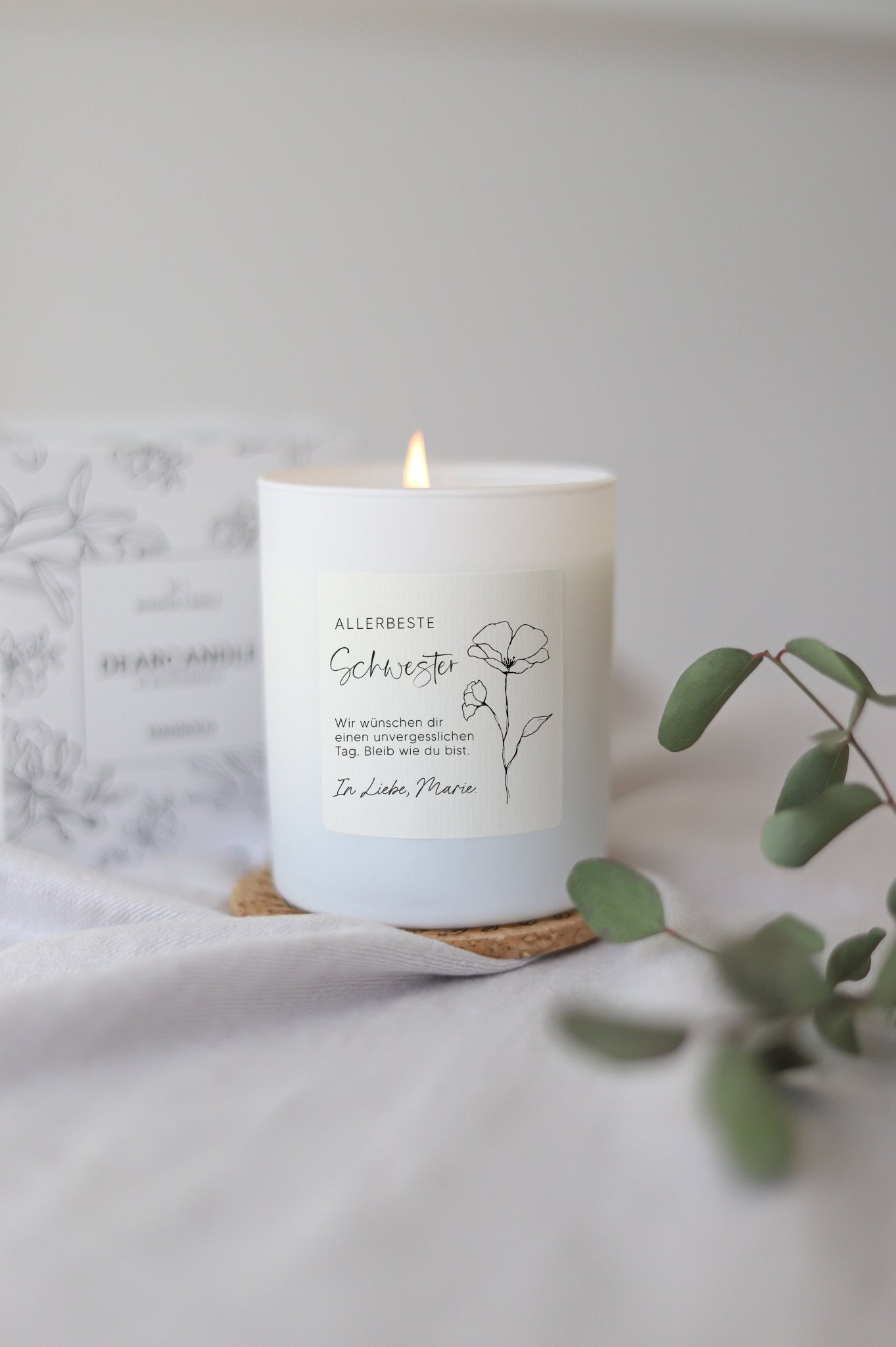 Personalisierte Duftkerze | Allerbeste
