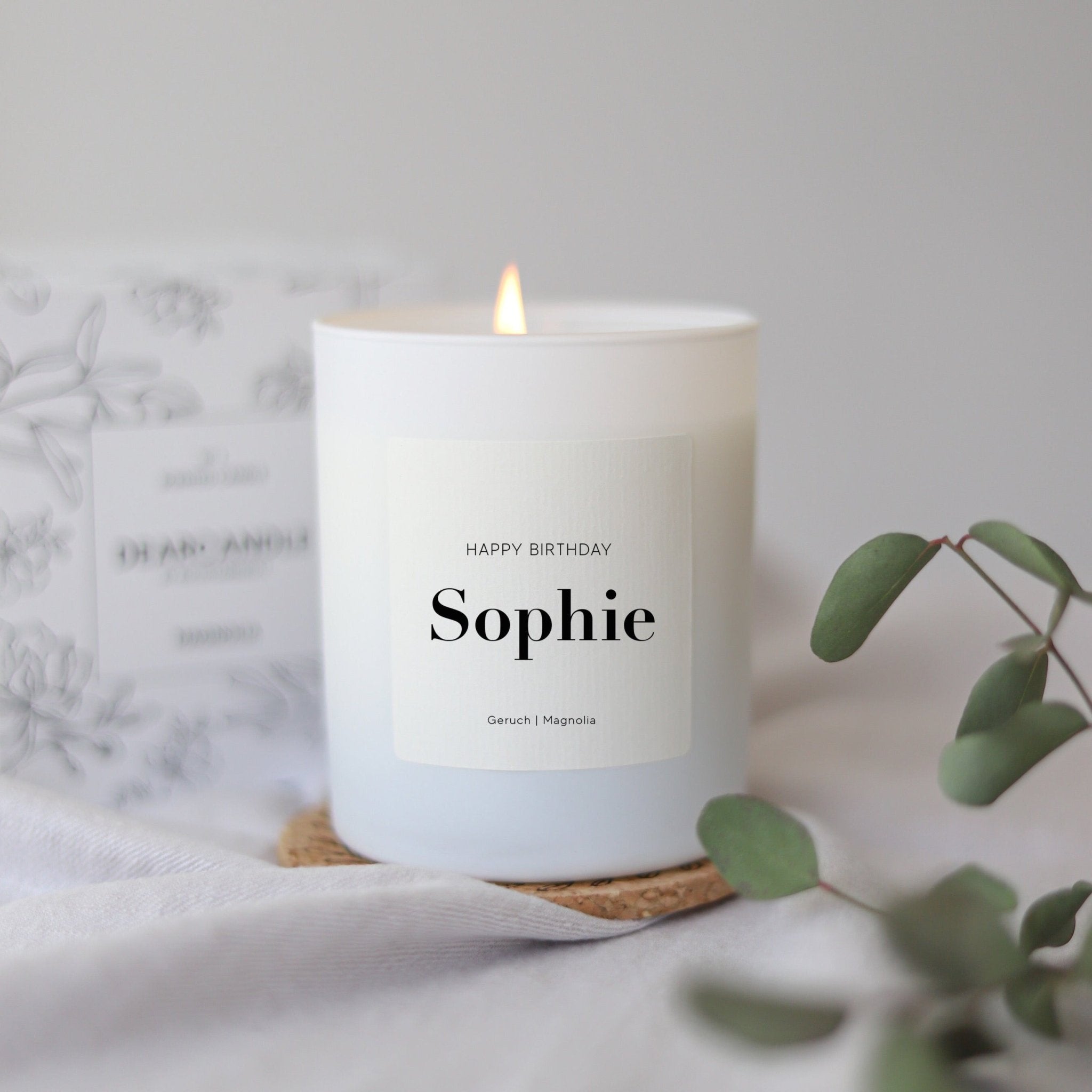 Geburtstagskerze personalisiert