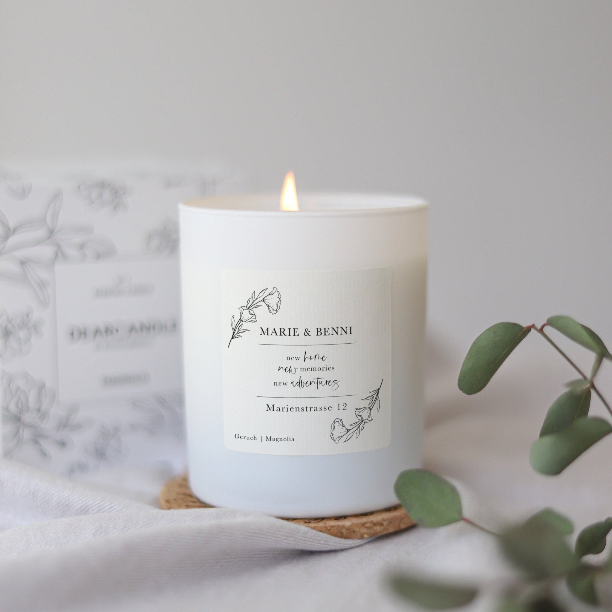 Personalisierte Duftkerze | New Memories