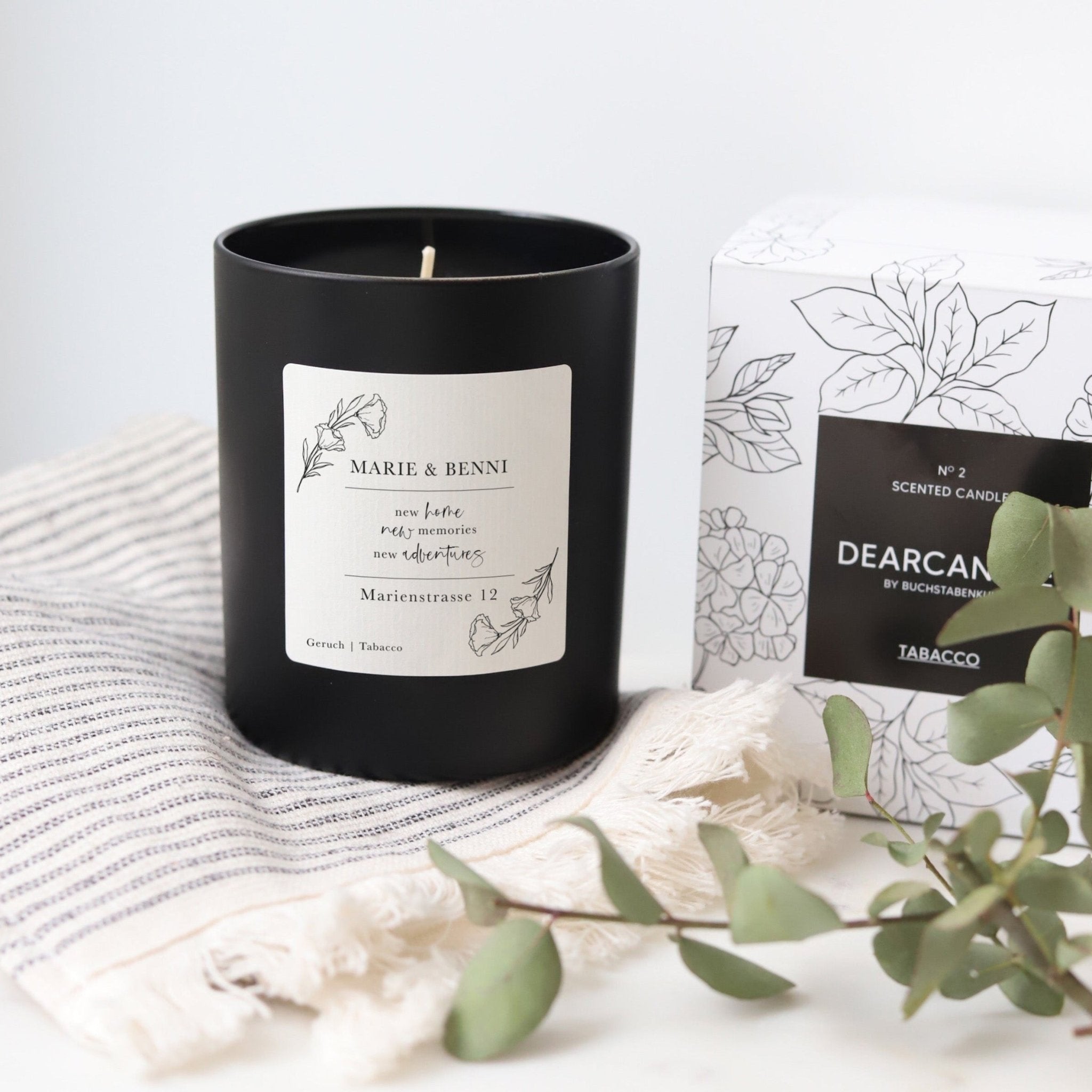 Personalisierte Duftkerze | New Memories