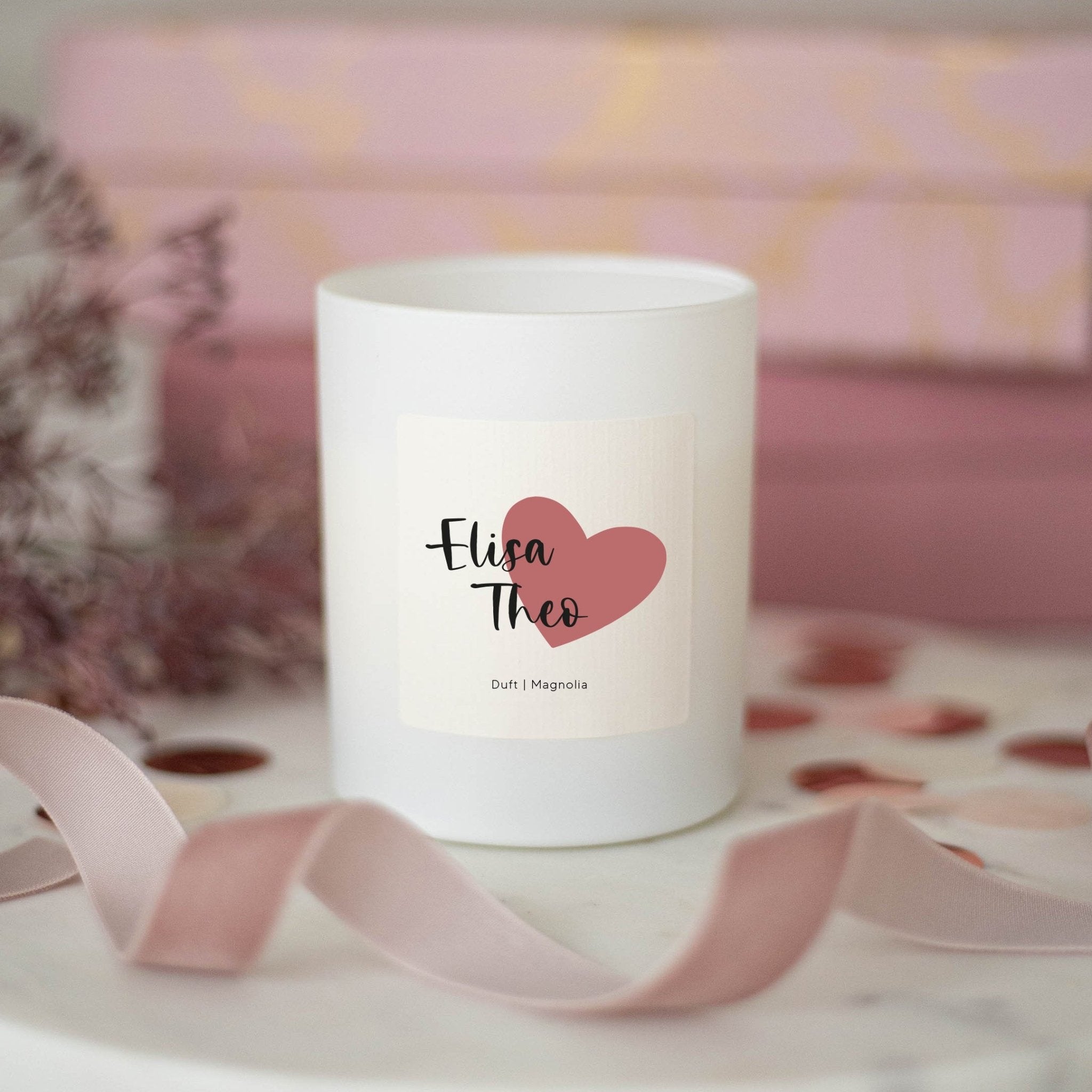 Personalisierte Duftkerze | Traumpaar