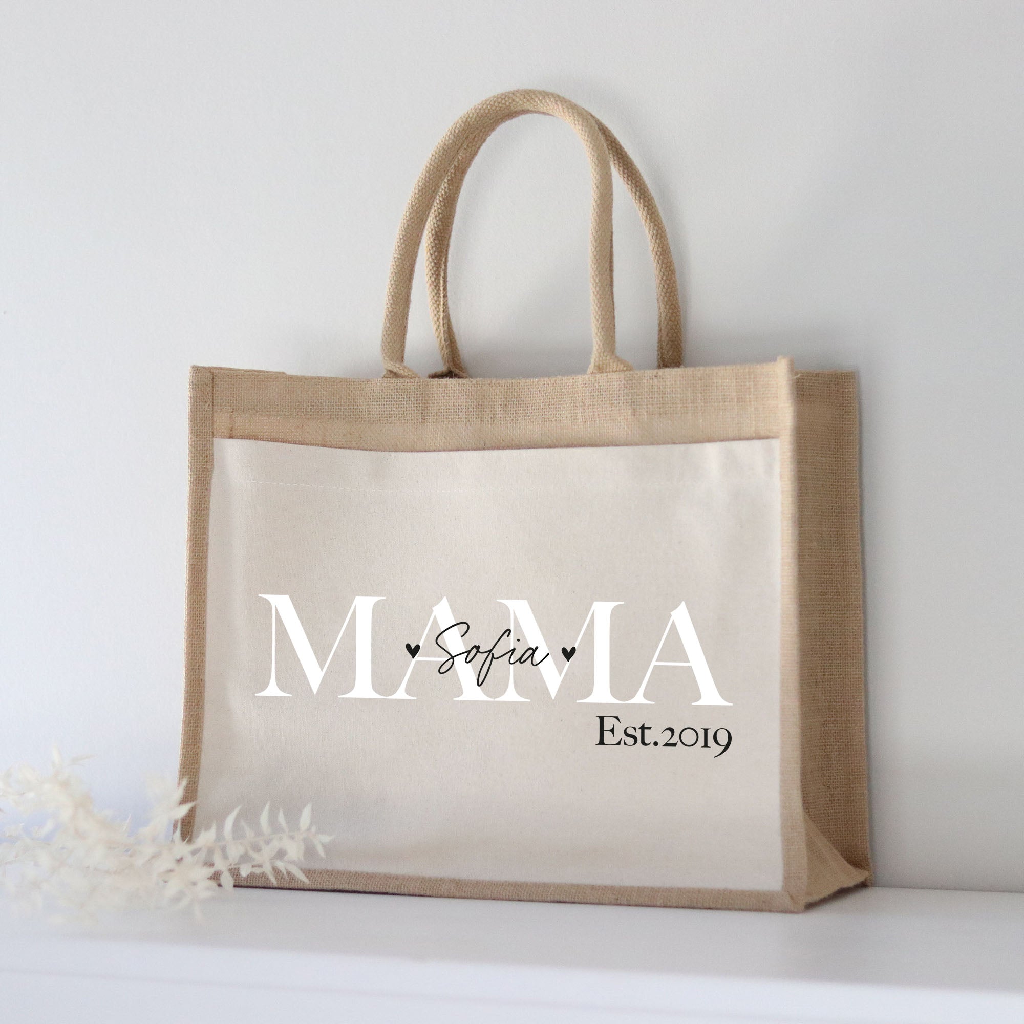 Personalisierte Jutetasche | MAMA