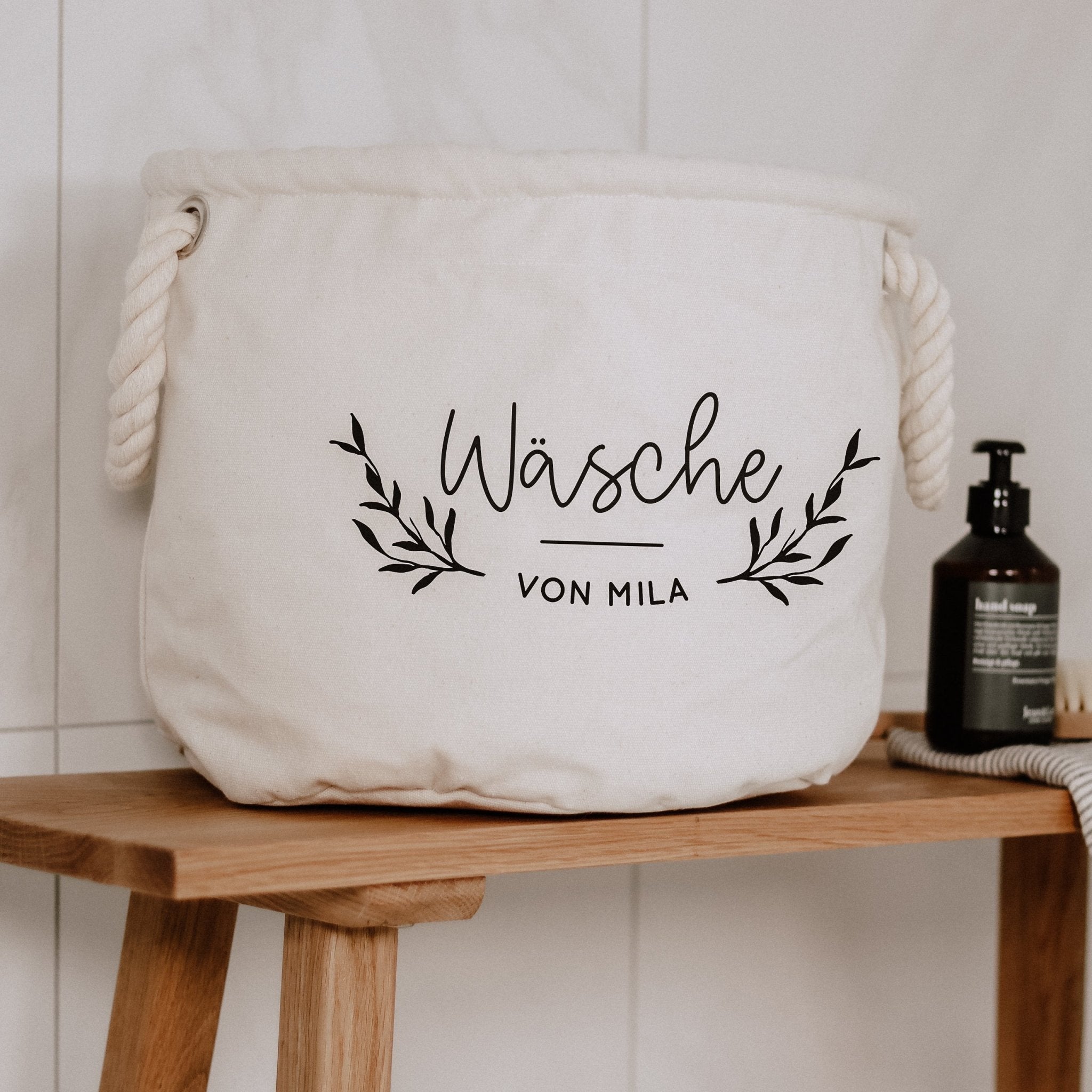 Personalisierter Aufbewahrungskorb | Wäsche von