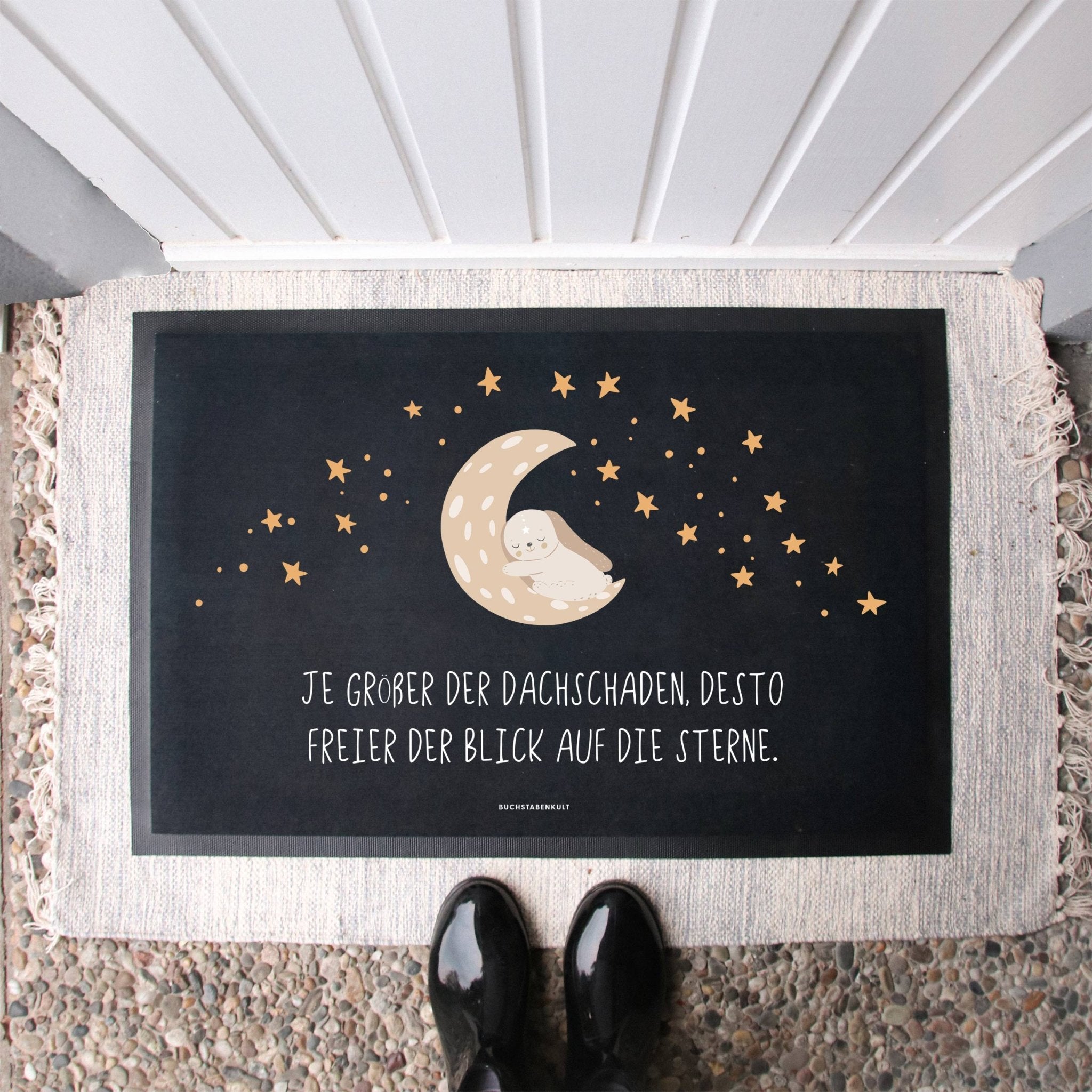 Stoff Fußmatte | Dachschaden