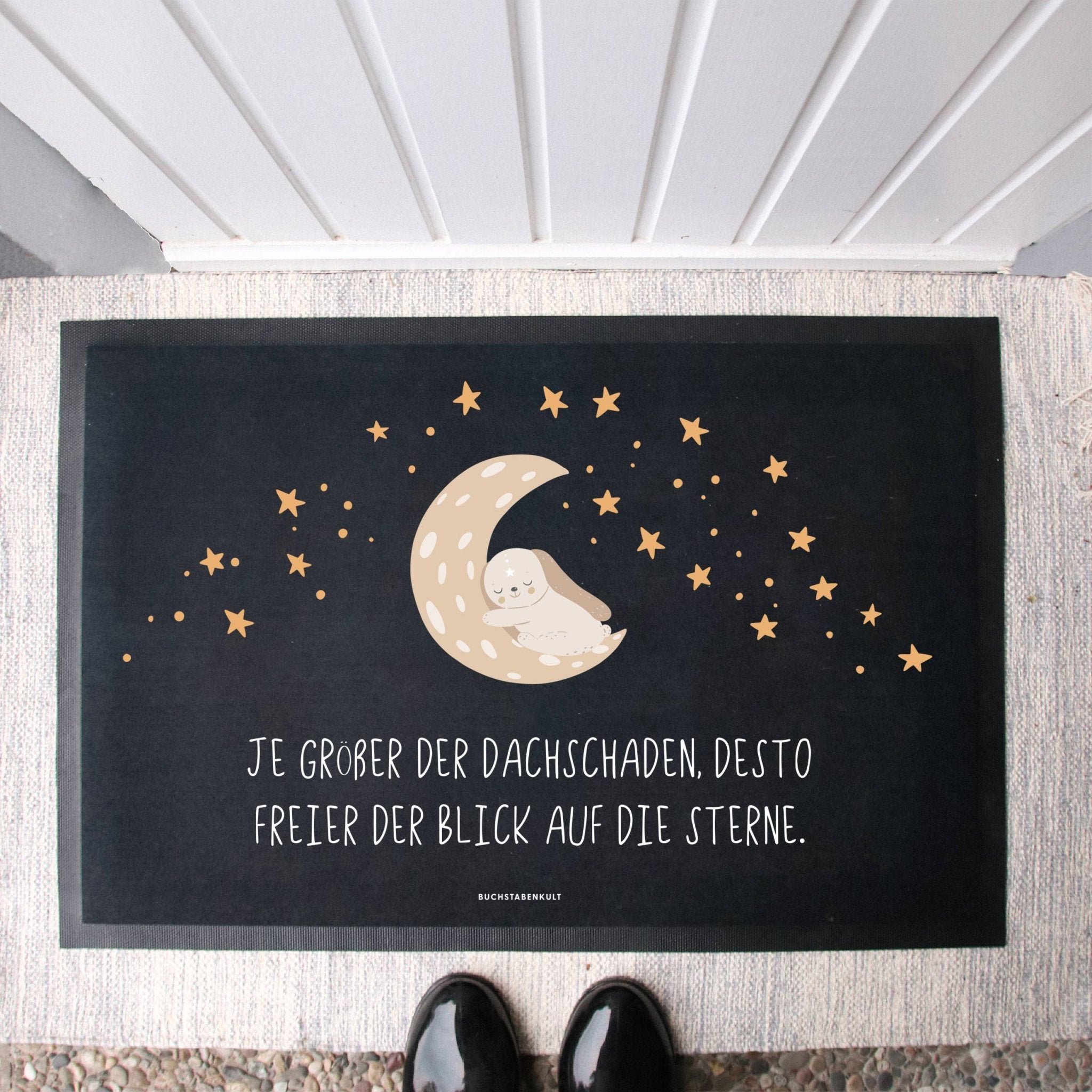 Stoff Fußmatte | Dachschaden