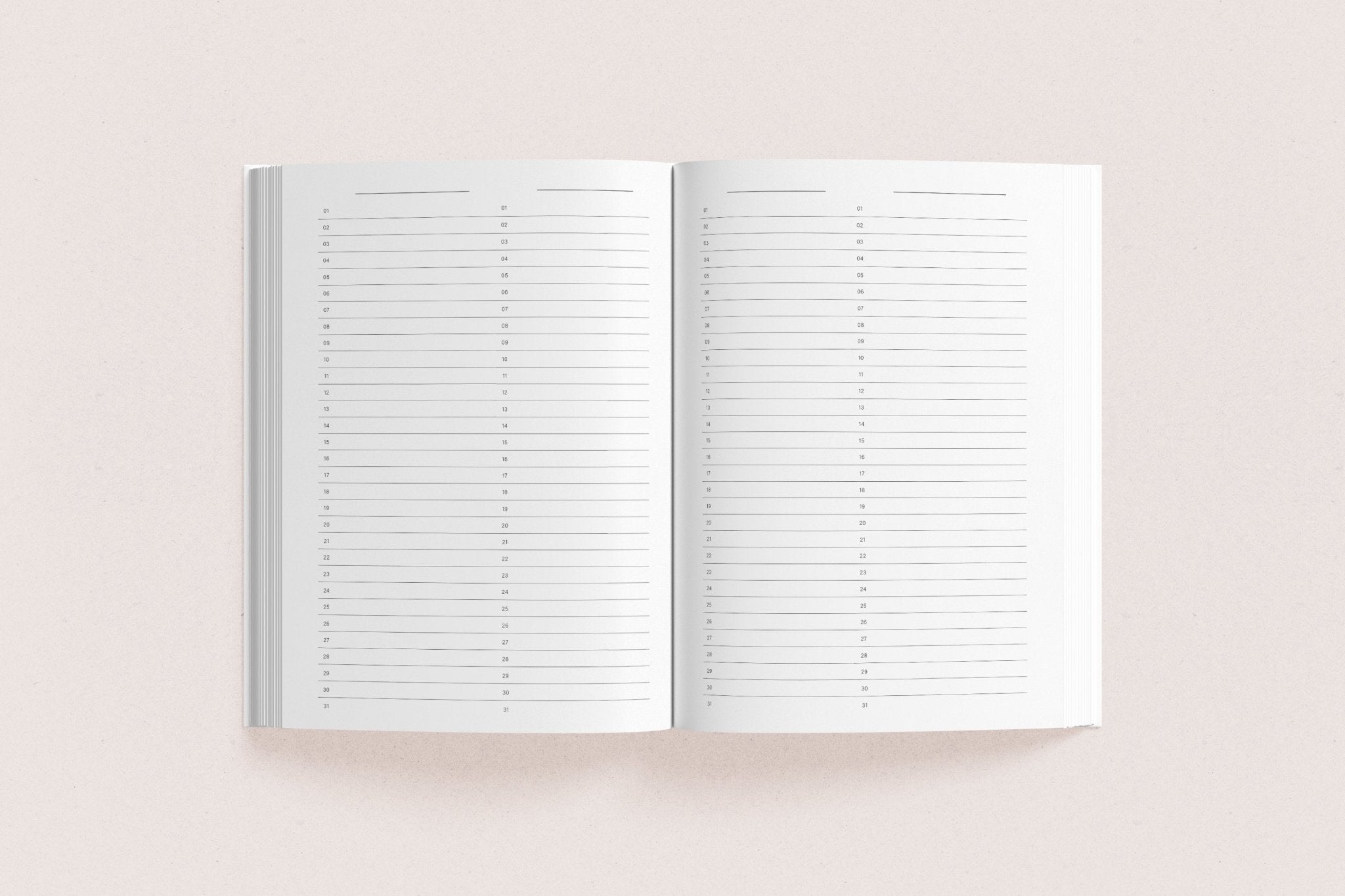 Weekly Planner Undated "Girls"