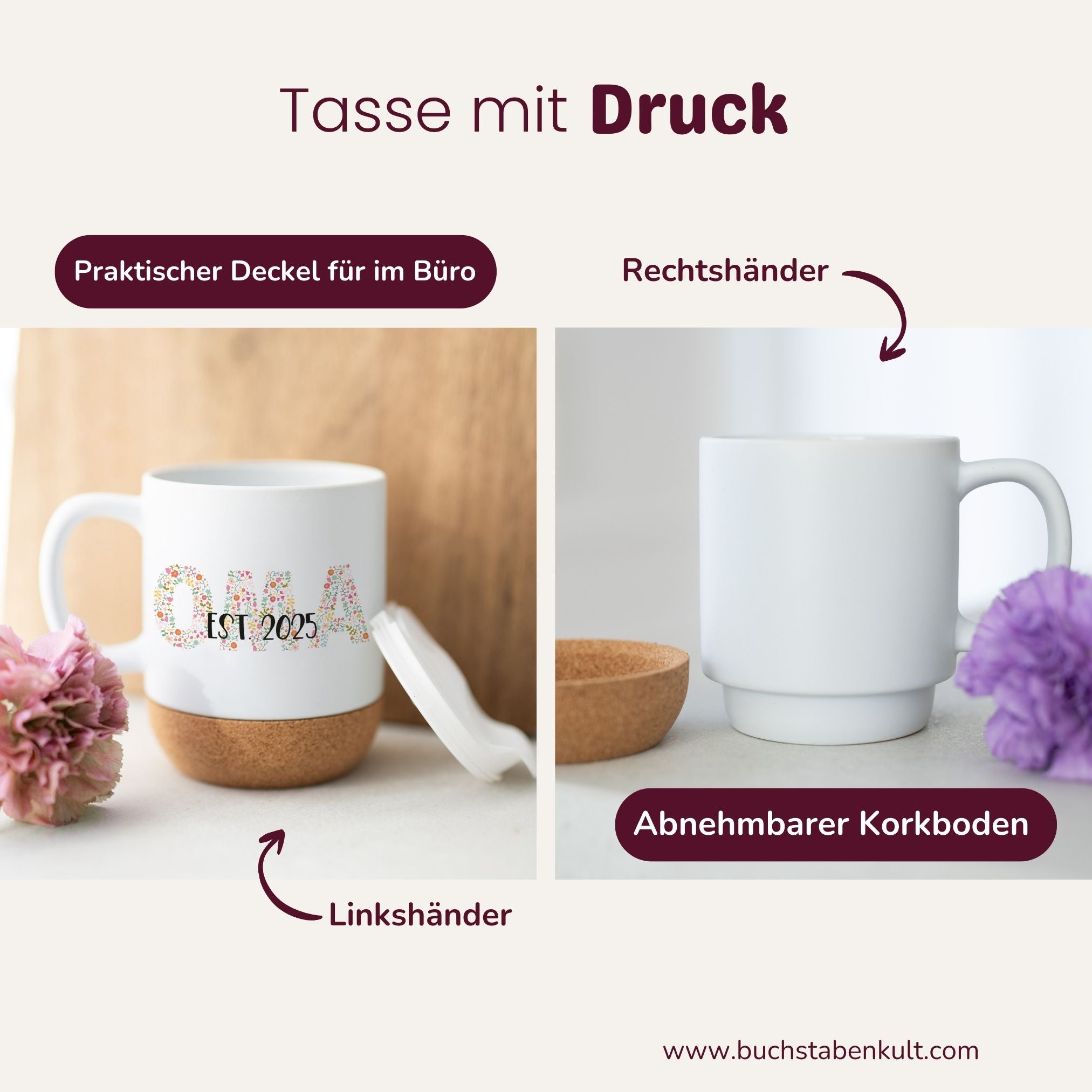 Becher Kork | Mama Oma