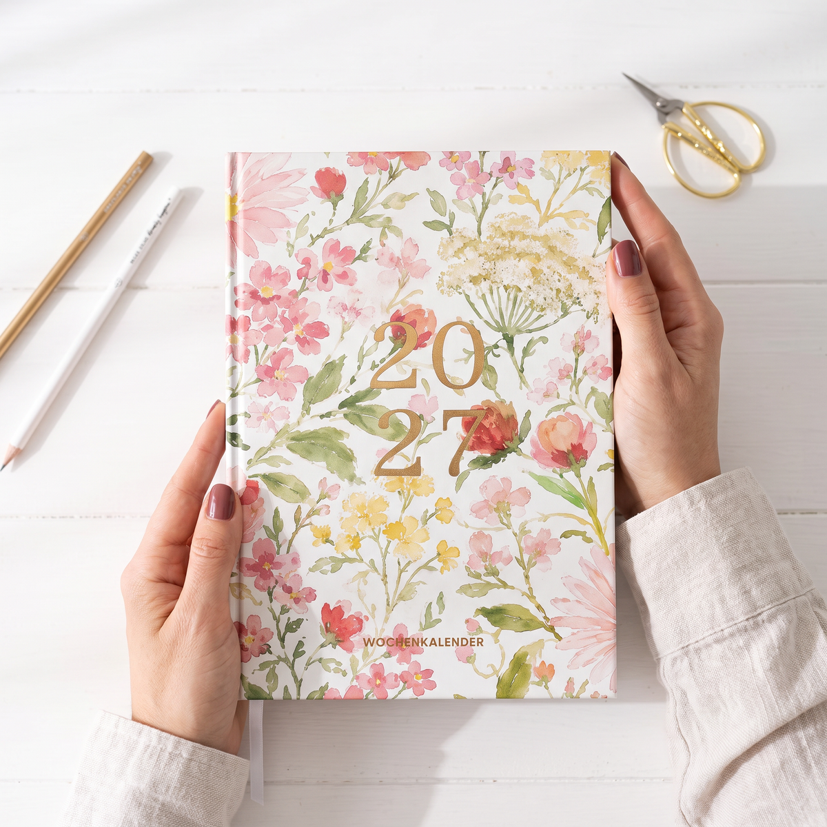 Wochenkalender 2027 | Flower Garden