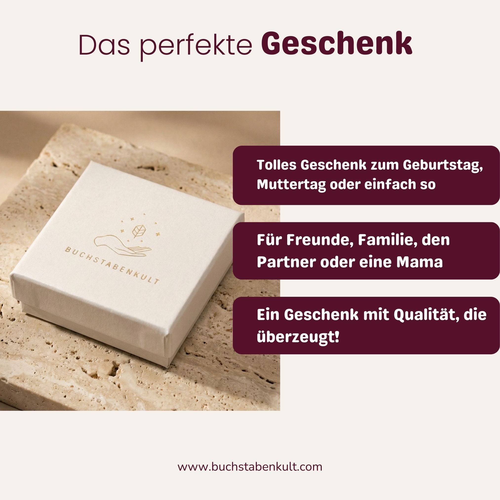 Personalisierte Kette mit Gravur |  Geburtsblume Name