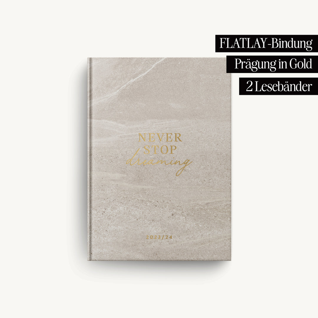 Wochen Schülerkalender 2023/2024 A5 | Golden Sand