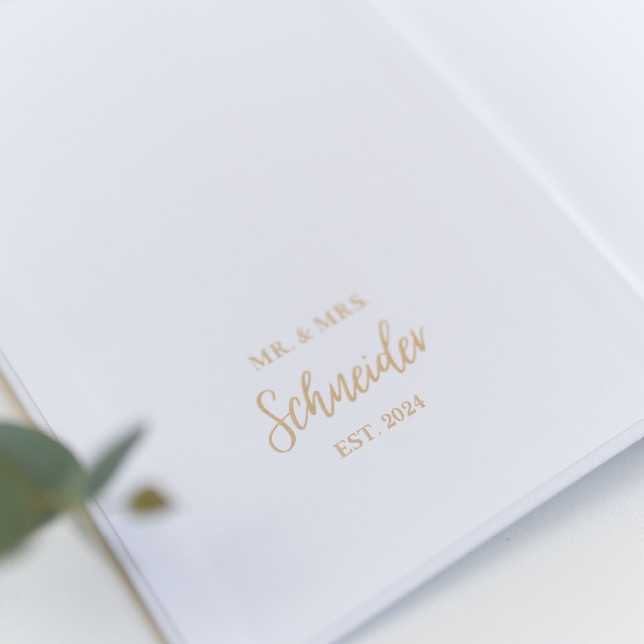 Hochzeitsplaner A5 | White Linen