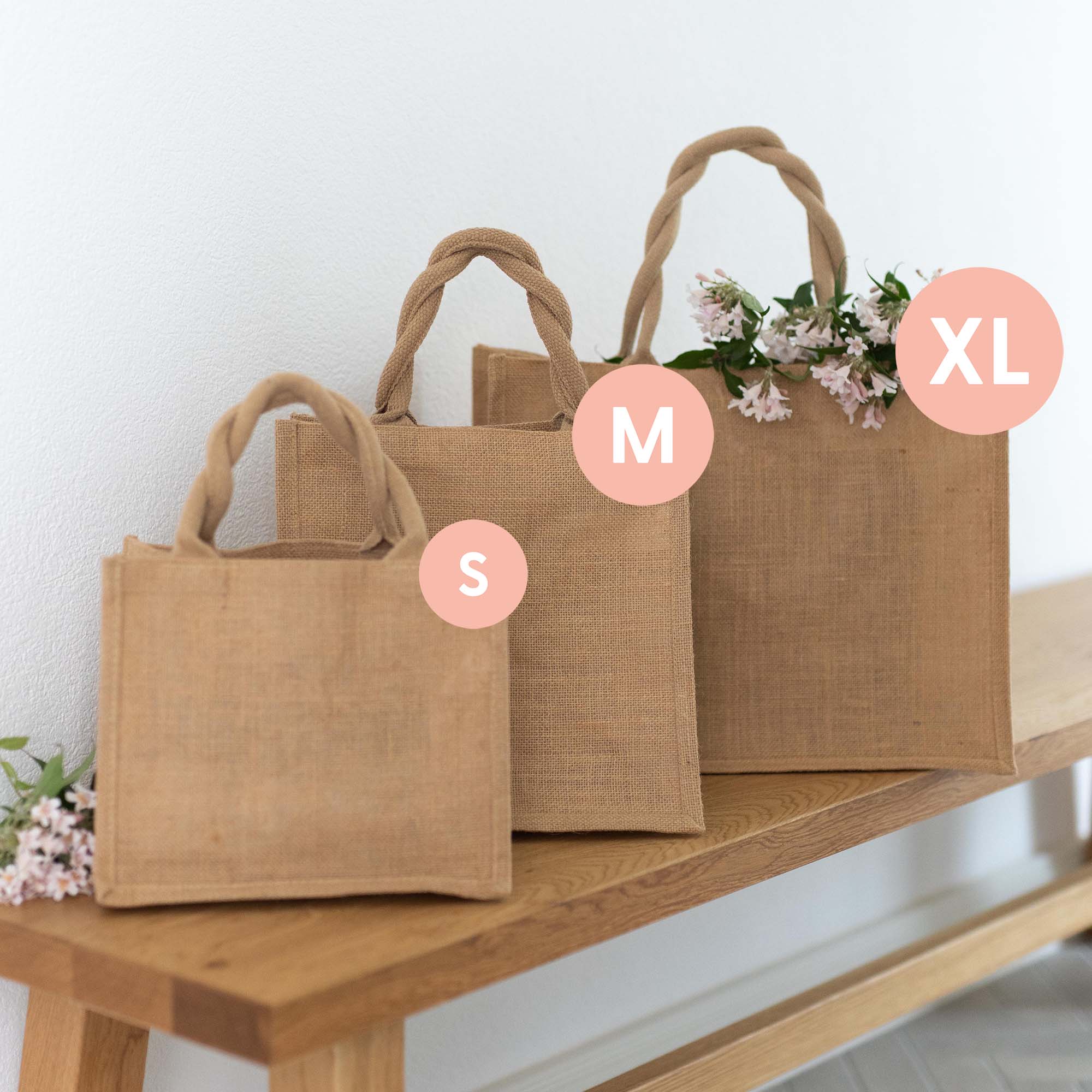Personalisierte Geschenktasche Natur | Schulkind Name