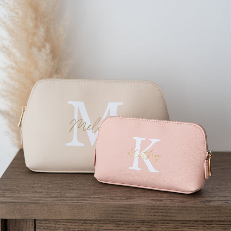 Buchstabenkult – personalisierte Kosmetiktasche