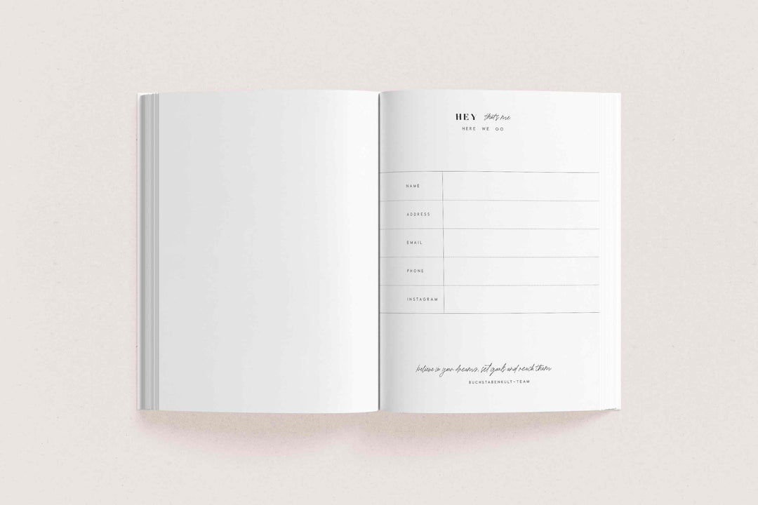 Notebook Dots - Blue Liquid