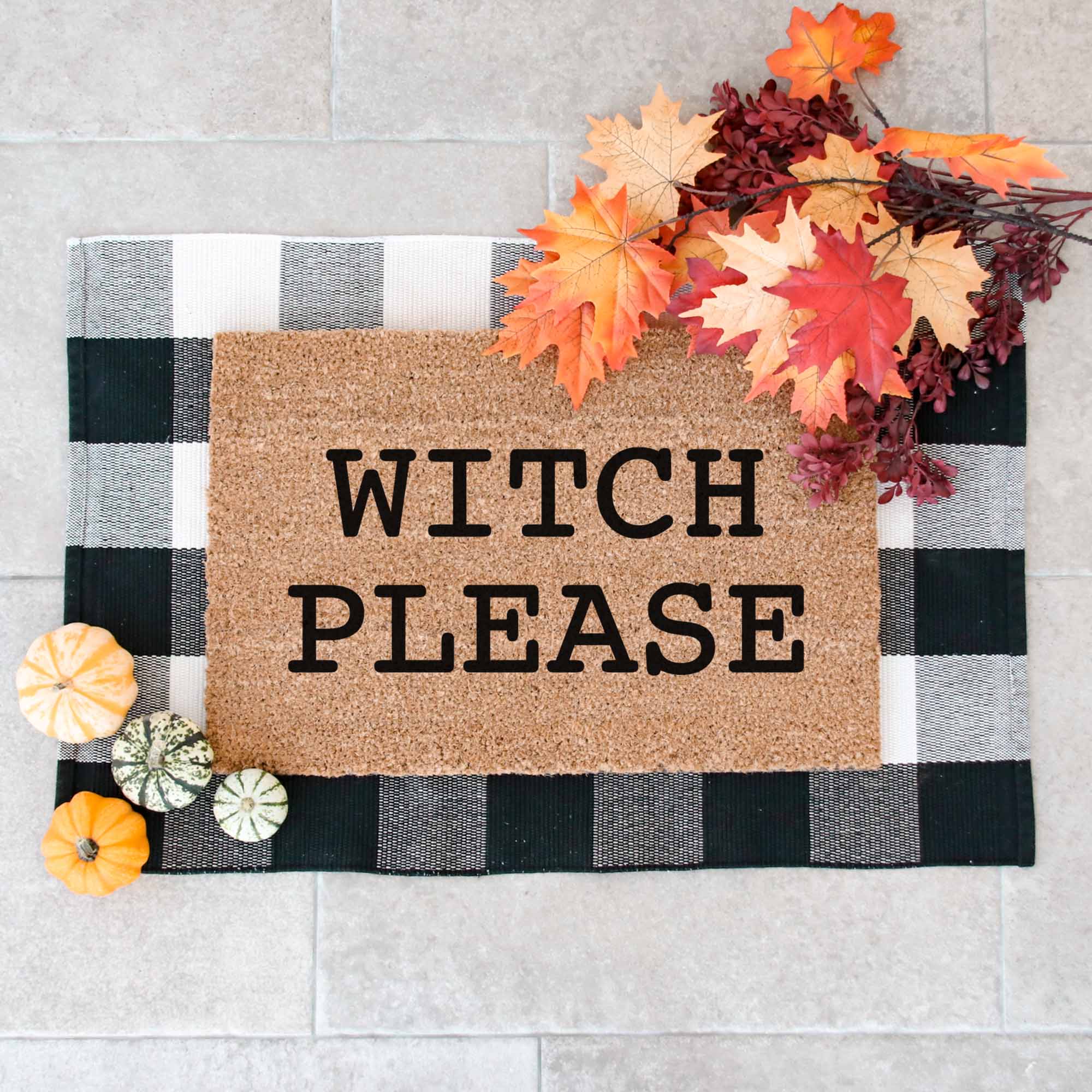 Kokos Fußmatte | Witch Please