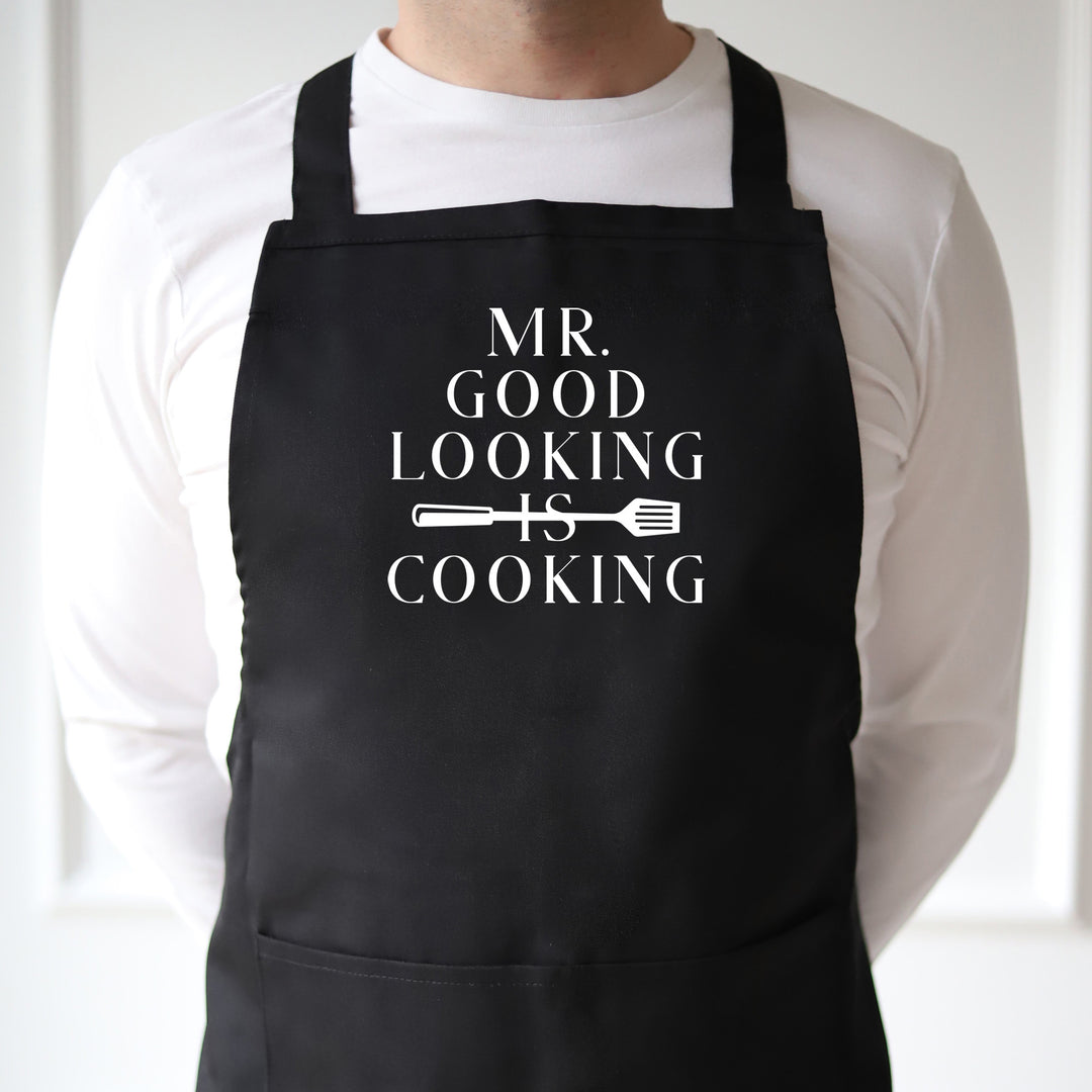 Küchenschürze SCHWARZ | Mr. Good Looking
