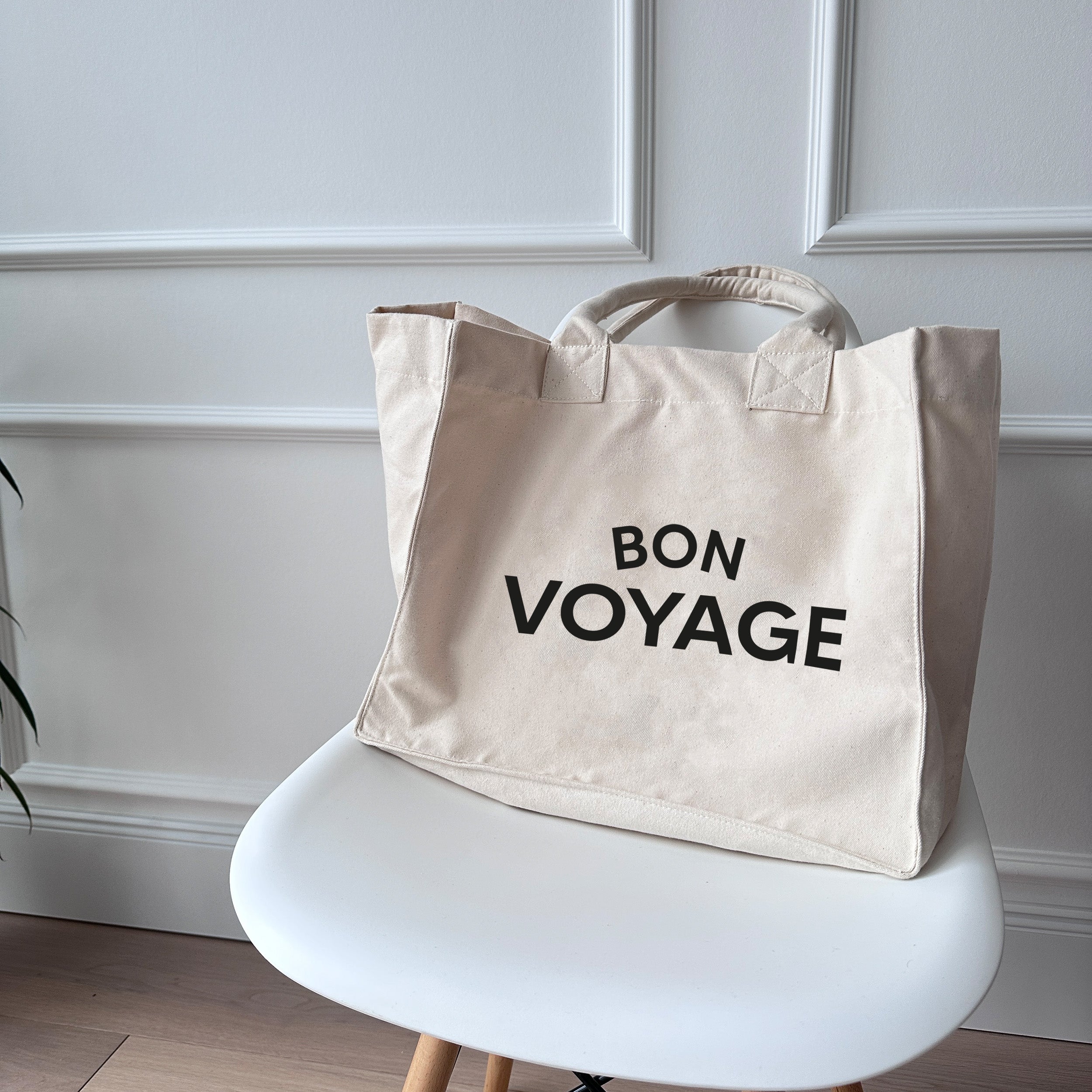 Canvastasche NATUR | Bon Voyage