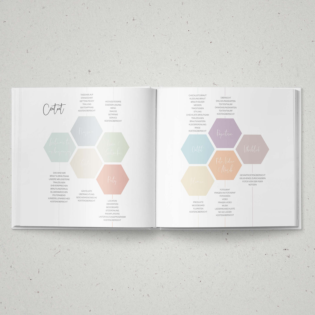 Wedding Planner - Golden White
