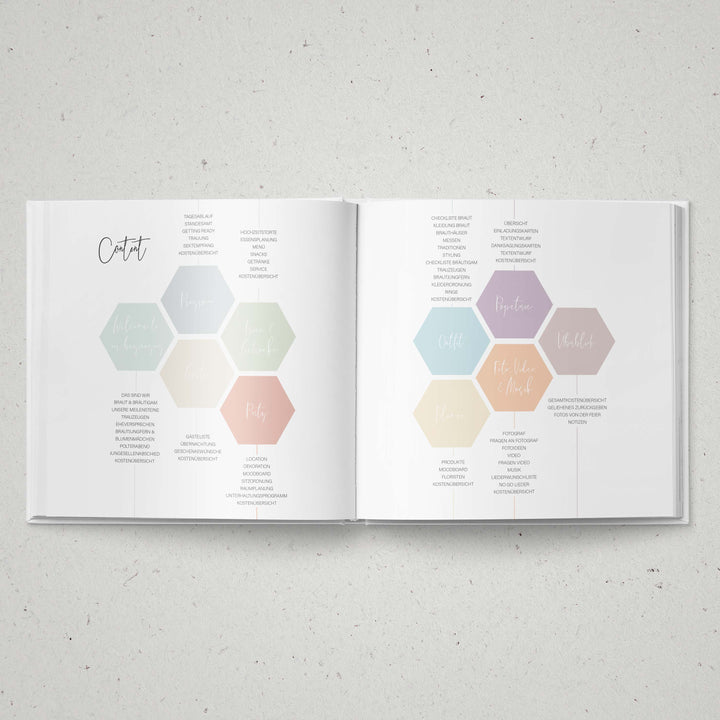 Wedding Planner - Golden White