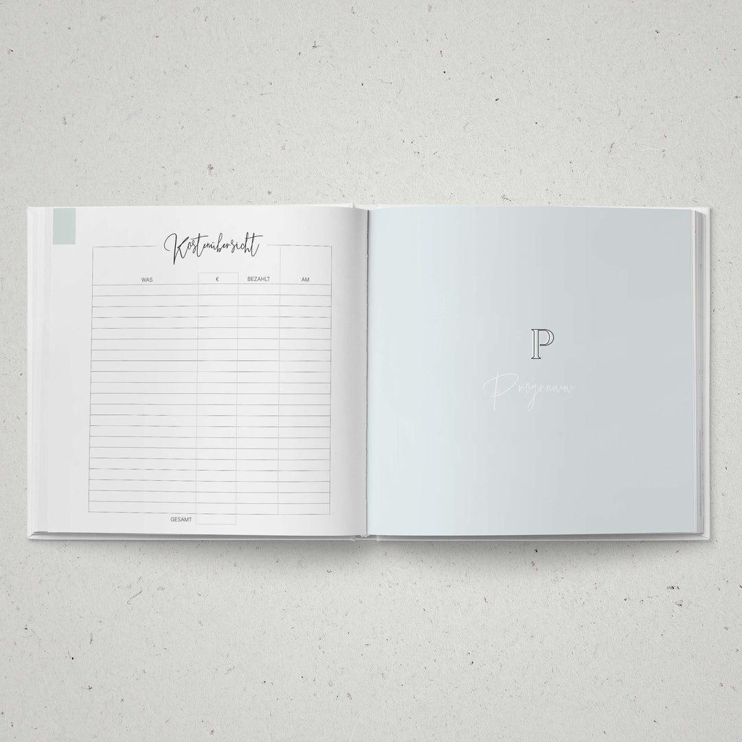 Wedding Planner - Golden White