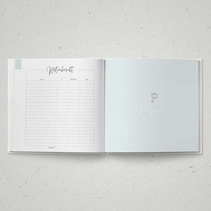 Wedding Planner - Golden White