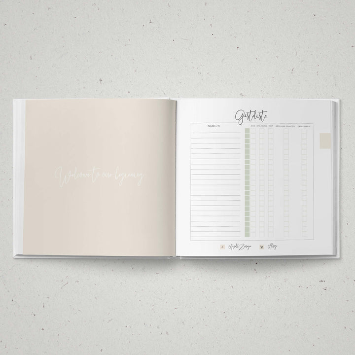 Wedding Planner - Golden White