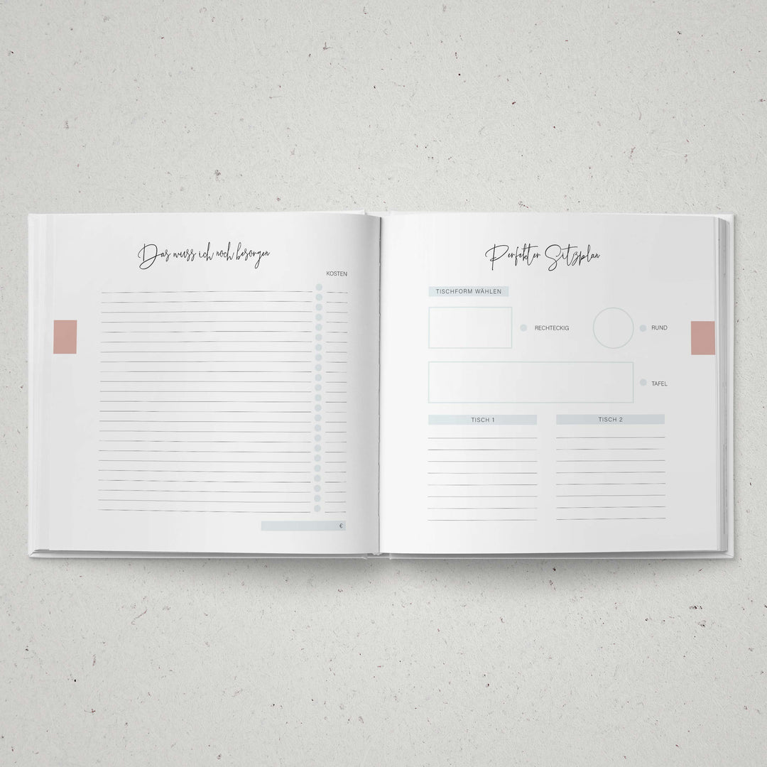 Wedding Planner - Golden White