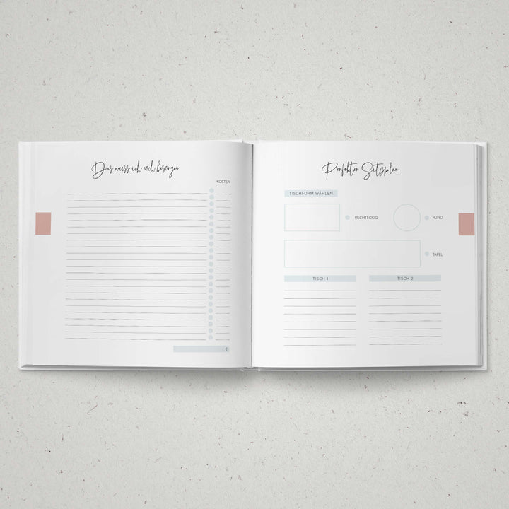 Wedding Planner - Golden White