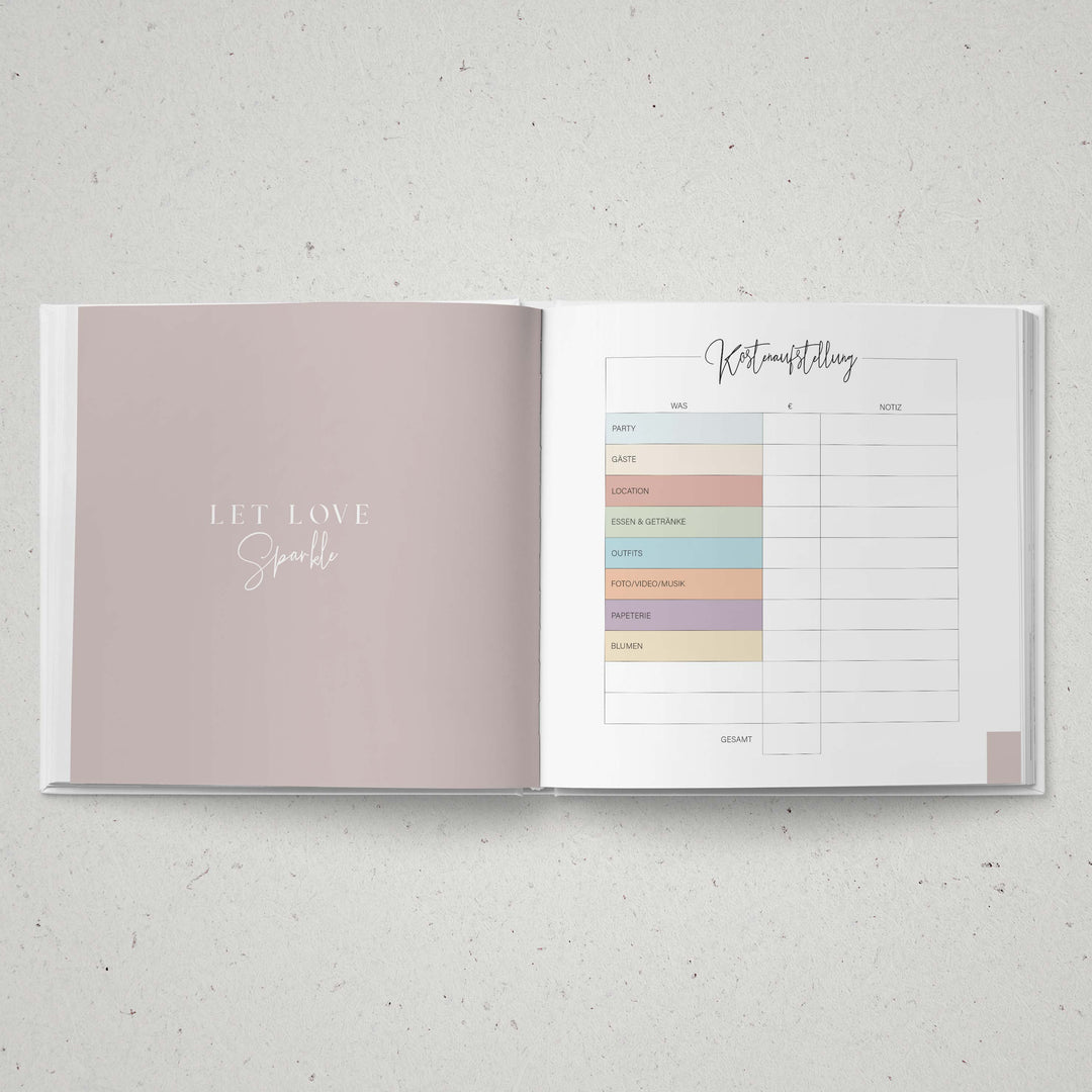 Wedding Planner - Golden White