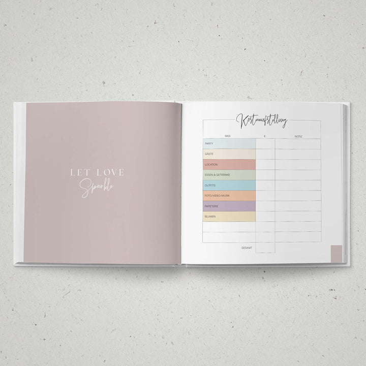 Wedding Planner - Golden White