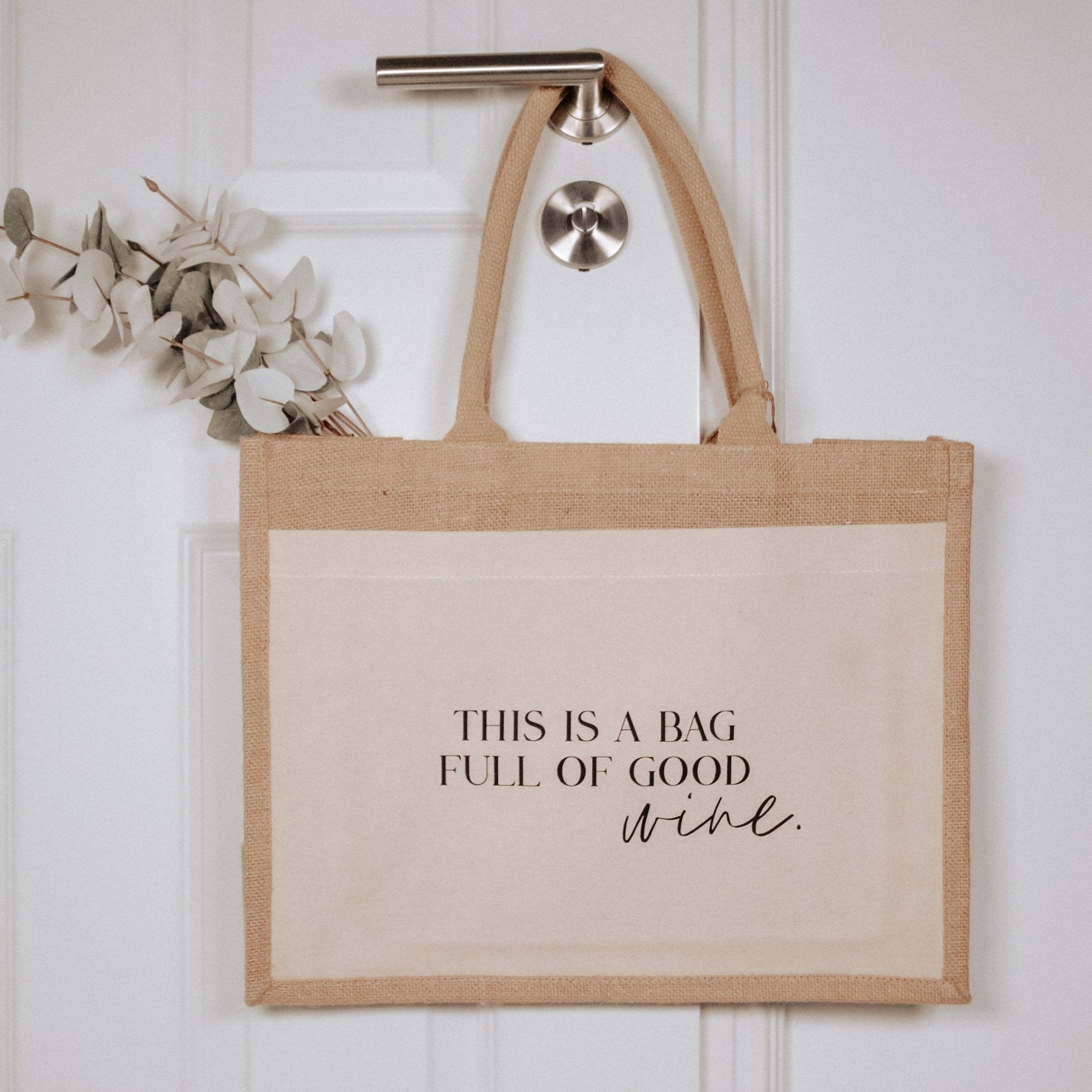 Jutetasche | Good Wine