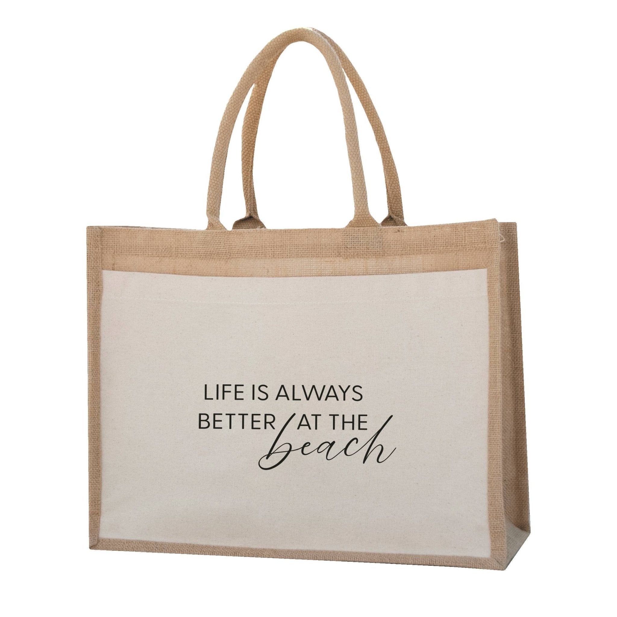 Jutetasche | Life Is