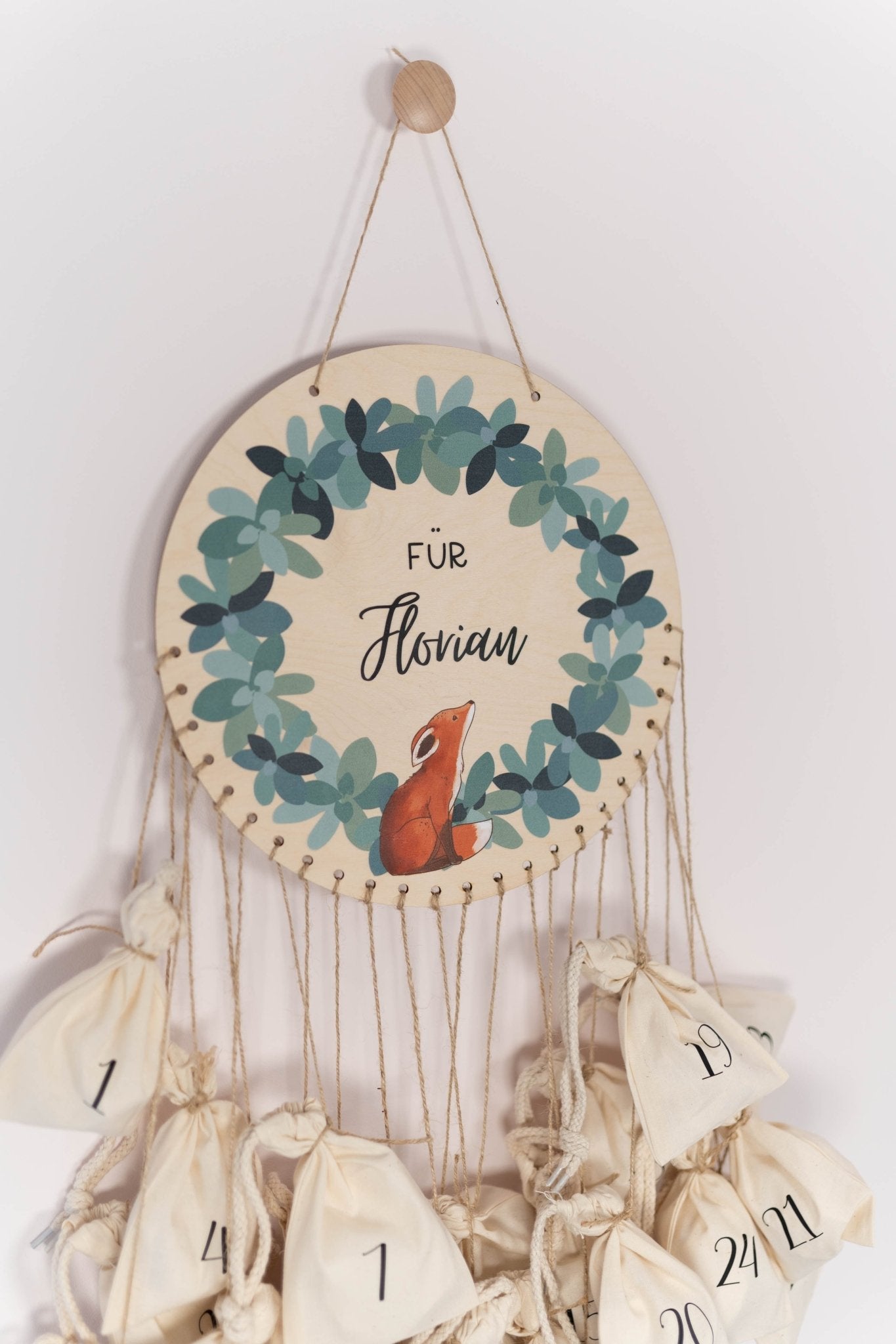 Personalisierter Adventskalender | Fuchs